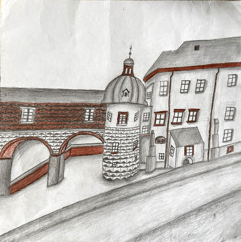 Němcová Vendula, 13 let, Pardubický zámek ZŠ Hulín